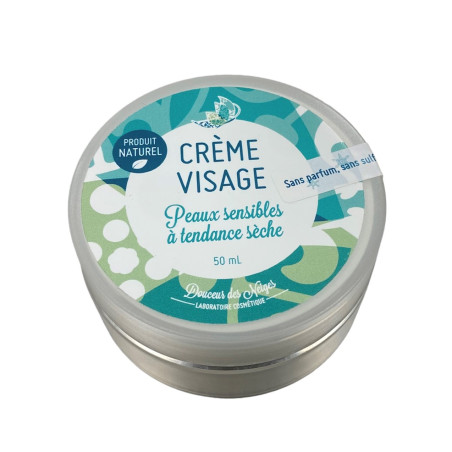 Crème Visage peaux sensibles à tendance sèche